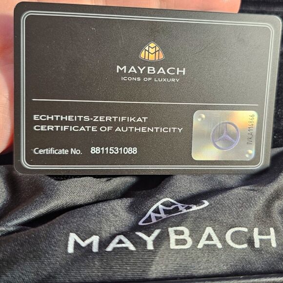 Maybach Symphony I glasses with case EUC - Picture 3 of 7